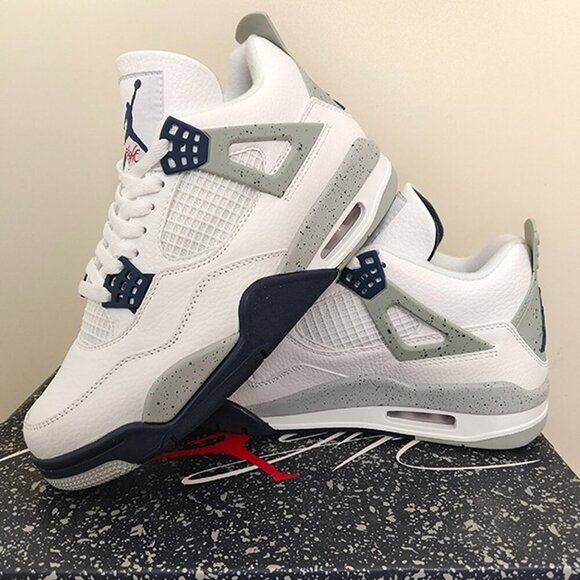 Jordan Other - Size 7- Air Jordan 4 Retro Mid Midnight Navy Brand New Basketball Shoes